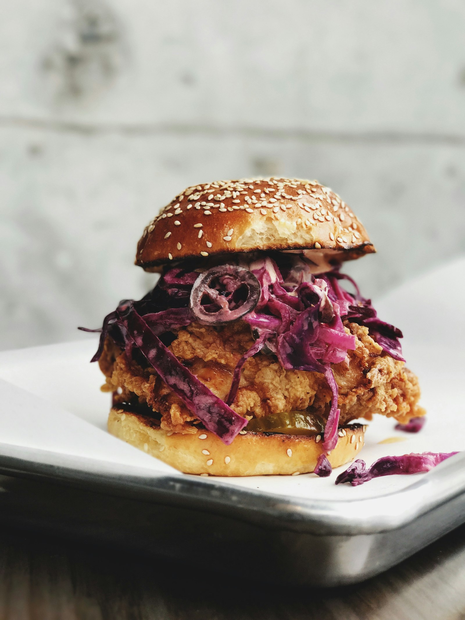 The counter at Crumb & Stack