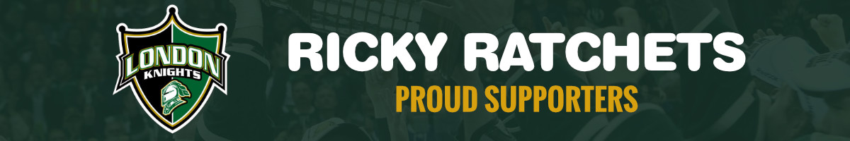 Ricky Ratchets London Knights banner