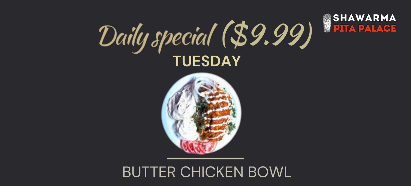 Shawarma Pita Palace dish